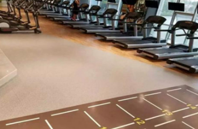 健身房地面，健身设施一样重要的是-运动者脚感!
