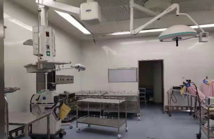 成都彭州市人民医院|手术室墙顶地翻新改造项目