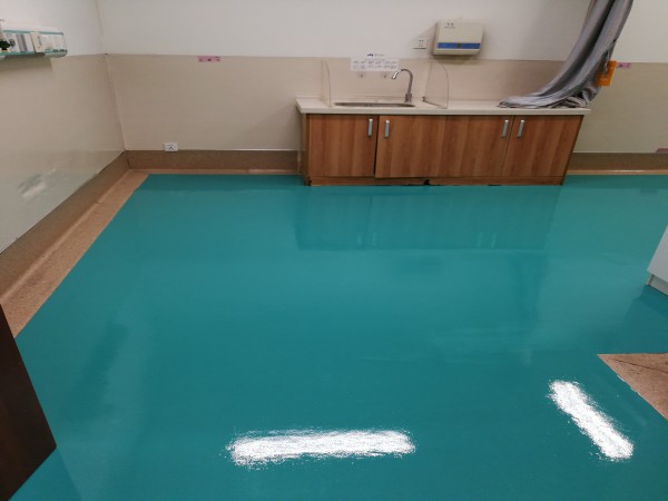 塑立得对PVC地板翻新保养换色