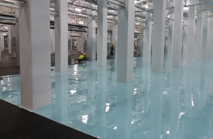 环氧防静电地坪：现代工业的「安全基石」与北京航特的技术革新之路