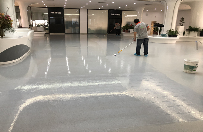 塑立得对PVC地板保养翻新后施工工具的清洗方法